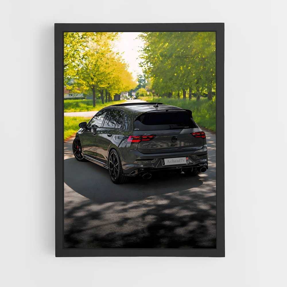 Poster Audi RS3 : Puissance et Élégance – affiche Volkswagen (vue 2)